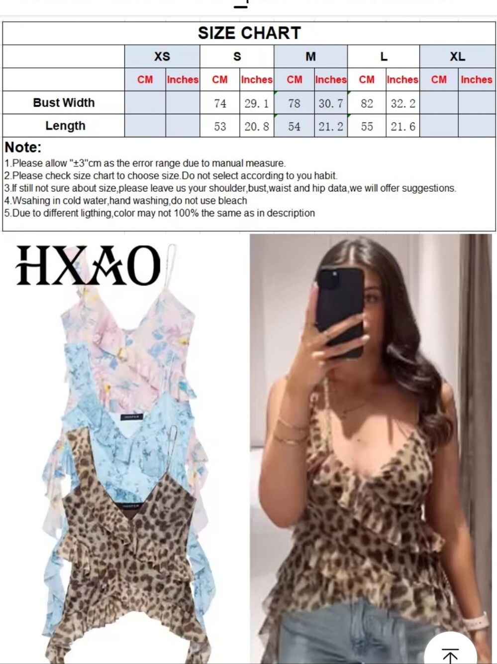 Pink Floral Ruffle Top - Picture 2 of 2